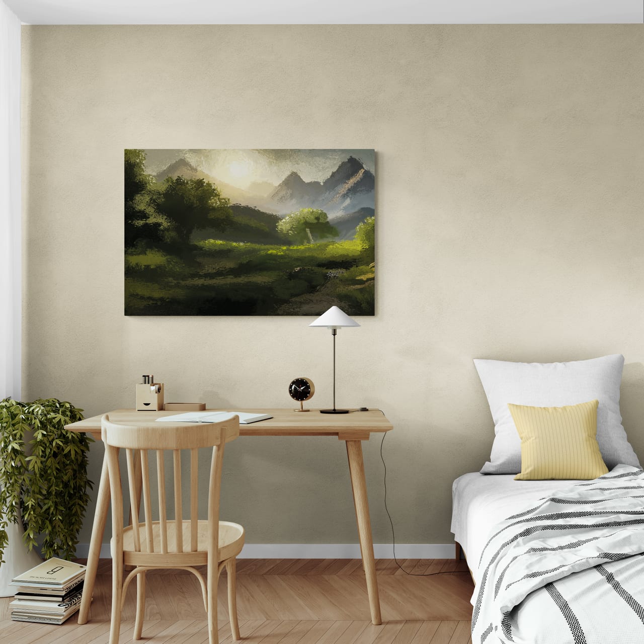 Green Landscape 1 by Michael Quarz