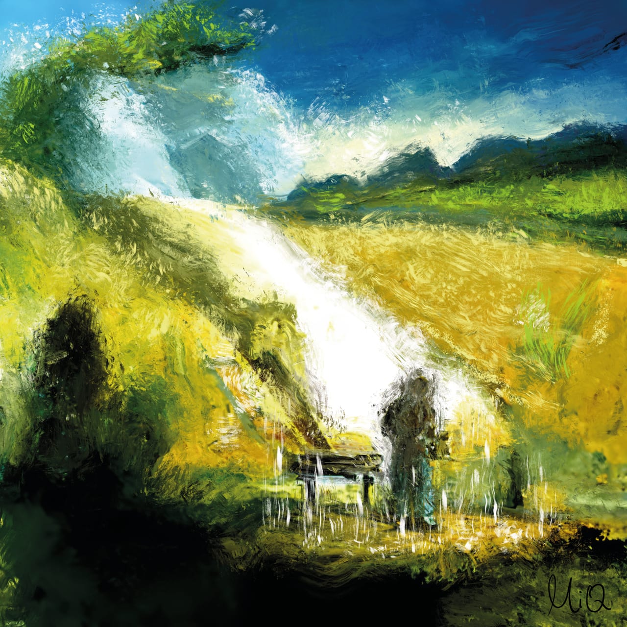 Man In Landscape
