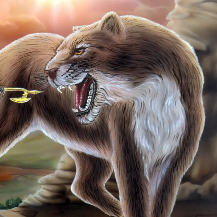 Detail "Sun vs Moon" by Michael Quarz